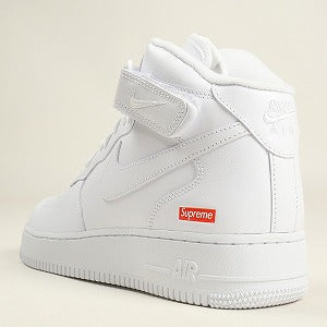 SUPREME シュプリーム ×NIKE ナイキ AIR FORCE 1 MID FZ8784-100 スニーカー 白 Size 【24.5cm】 【新古品・未使用品】 20803070