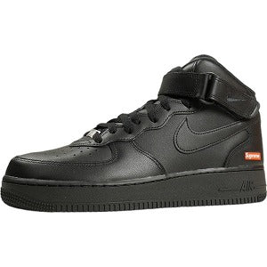 SUPREME シュプリーム ×NIKE ナイキ AIR FORCE 1 MID FZ8784-001 スニーカー 黒 Size 【24.5cm】 【新古品・未使用品】 20803073