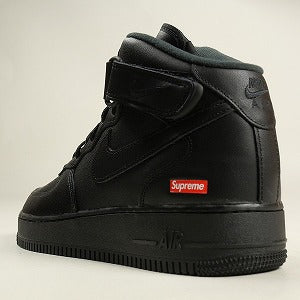 SUPREME シュプリーム ×NIKE ナイキ AIR FORCE 1 MID FZ8784-001 スニーカー 黒 Size 【24.5cm】 【新古品・未使用品】 20803073