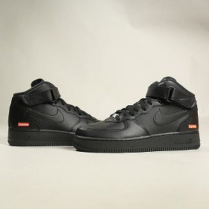 SUPREME シュプリーム ×NIKE ナイキ AIR FORCE 1 MID FZ8784-001 スニーカー 黒 Size 【24.5cm】 【新古品・未使用品】 20803073