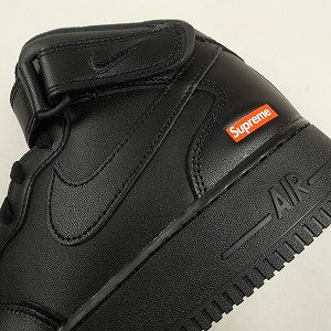 SUPREME シュプリーム ×NIKE ナイキ AIR FORCE 1 MID FZ8784-001 スニーカー 黒 Size 【24.5cm】 【新古品・未使用品】 20803073