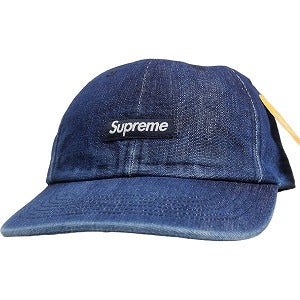 SUPREME シュプリーム 24SS Cordura Denim Small Box 6-Panel Blue キャップ インディゴ Size 【フリー】 【新古品・未使用品】 20803095