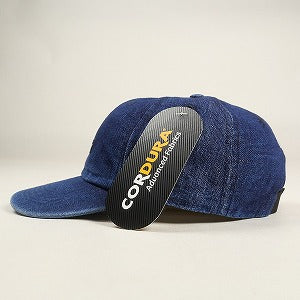 SUPREME シュプリーム 24SS Cordura Denim Small Box 6-Panel Blue キャップ インディゴ Size 【フリー】 【新古品・未使用品】 20803095