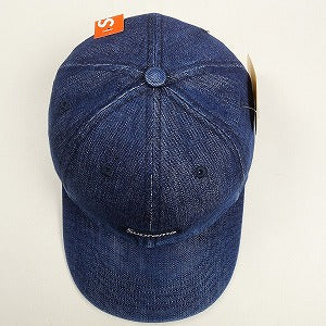 SUPREME シュプリーム 24SS Cordura Denim Small Box 6-Panel Blue キャップ インディゴ Size 【フリー】 【新古品・未使用品】 20803095