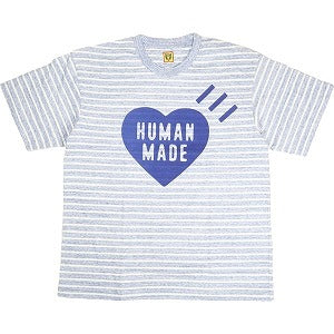 HUMAN MADE ヒューマンメイド 24SS STRIPED HEART T-SHIRT NAVY HM27CS041 Tシャツ 紺 Size 【XL】 【新古品・未使用品】 20803096