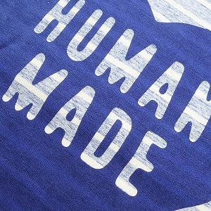 HUMAN MADE ヒューマンメイド 24SS STRIPED HEART T-SHIRT NAVY HM27CS041 Tシャツ 紺 Size 【XL】 【新古品・未使用品】 20803096