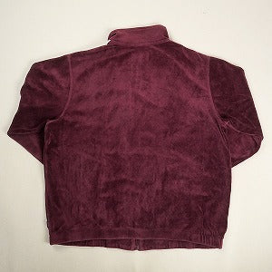 SUPREME シュプリーム 22AW Studded Velour Track Jacket Burgundy ベロアトラックジャケット バーガンディー Size 【M】 【中古品-良い】 20803112