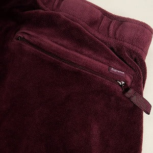 SUPREME シュプリーム 22AW Studded Velour Track Pant Burgundy ベロアトラックパンツ バーガンディー Size 【S】 【中古品-良い】 20803113