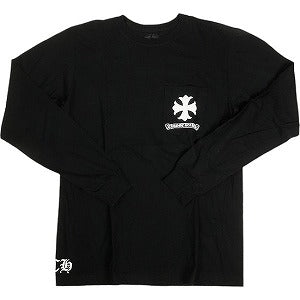 CHROME HEARTS クロム・ハーツ Spiral Cross LS T-SHIRT Black ロンT 黒 Size 【M】 【中古品-良い】 20803126