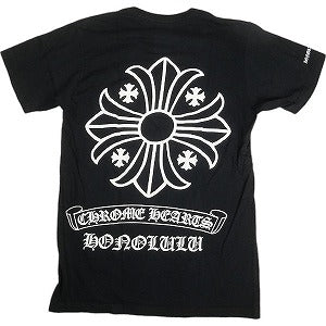 CHROME HEARTS クロム・ハーツ HONOLULU EXCLUSIVE Back CH Plus Tee Black Tシャツ 黒 Size 【S】 【中古品-良い】 20803128