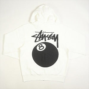 STUSSY ステューシー 24SS 8 BALL ZIP HOODIE PIGMENT DYED Natural ジップパーカー 白 Si –  foolsjudge