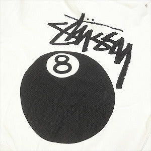 STUSSY ステューシー 24SS 8 BALL ZIP HOODIE PIGMENT DYED Natural ジップパーカー 白 Size 【L】 【新古品・未使用品】 20803144