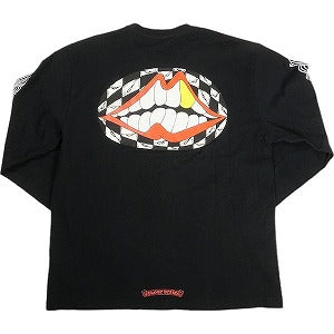 CHROME HEARTS クロム・ハーツ MATTY BOY Flower Chomper L/S T-Shirt Black ロンT 黒 Size 【L】 【中古品-良い】 20803147