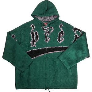 SUPREME シュプリーム 24AW Accent Brushed Zip Up Hooded Sweater Grenn ジップパーカー 緑 Size 【XL】 【新古品・未使用品】 20803160