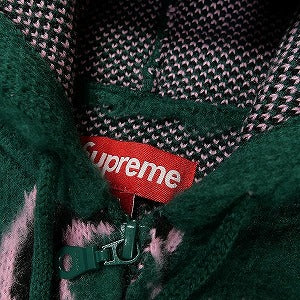 SUPREME シュプリーム 24AW Accent Brushed Zip Up Hooded Sweater Grenn ジップパーカー 緑 Size 【XL】 【新古品・未使用品】 20803160