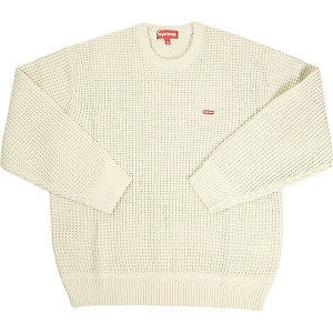 SUPREME シュプリーム 24AW Waffle Small Box Sweater Stone セーター 白 Size 【L】 【新古品・未使用品】 20803176