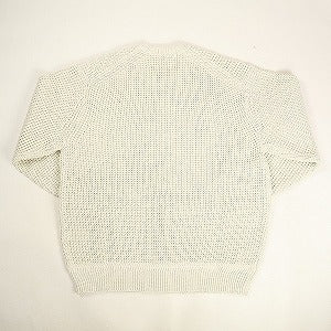 SUPREME シュプリーム 24AW Waffle Small Box Sweater Stone セーター 白 Size 【L】 【新古品・未使用品】 20803176