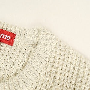 SUPREME シュプリーム 24AW Waffle Small Box Sweater Stone セーター 白 Size 【L】 【新古品・未使用品】 20803176