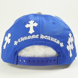 CHROME HEARTS クロム・ハーツ Cross Patch Baseball Cap Blue クロスパッチベースボールキャップ 青 Size 【フリー】 【新古品・未使用品】 20803251