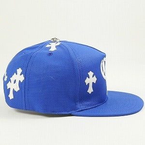 CHROME HEARTS クロム・ハーツ Cross Patch Baseball Cap Blue クロスパッチベースボールキャップ 青 Size 【フリー】 【新古品・未使用品】 20803251