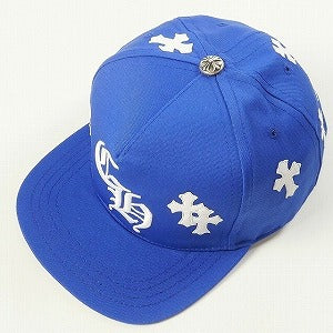 CHROME HEARTS クロム・ハーツ Cross Patch Baseball Cap Blue クロスパッチベースボールキャップ 青 Size 【フリー】 【新古品・未使用品】 20803251