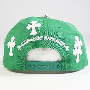 CHROME HEARTS クロム・ハーツ Cross Patch Baseball Cap Green クロスパッチ付きキャップ 緑 Size 【フリー】 【新古品・未使用品】 20803252