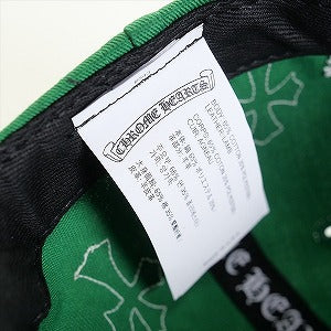 CHROME HEARTS クロム・ハーツ Cross Patch Baseball Cap Green クロスパッチ付きキャップ 緑 Size 【フリー】 【新古品・未使用品】 20803252