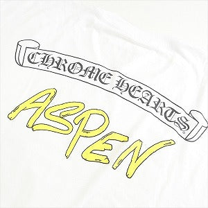 CHROME HEARTS クロム・ハーツ ASPEN SCROLL LS T-SHIRT WHITE アスペン限定ロンT 白 Size 【L】 【新古品・未使用品】 20803254