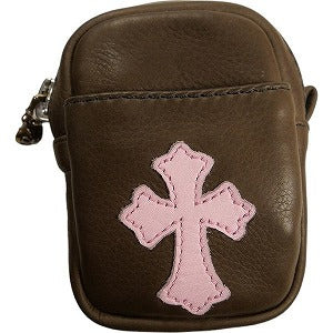 CHROME HEARTS クロム・ハーツ Wallet Micro Taka Pouch Brown レザーポーチ 茶 Size 【フリー】 【新古品・未使用品】 20803257