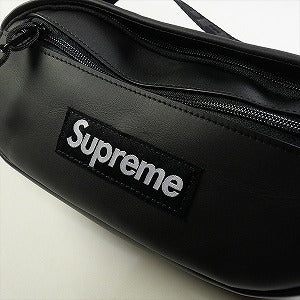 SUPREME シュプリーム 23AW Leather Waist Bag Black ウエストバッグ 黒 Size 【フリー】 【新古品・未使用品】 20803273