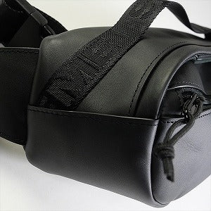 SUPREME シュプリーム 23AW Leather Waist Bag Black ウエストバッグ 黒 Size 【フリー】 【新古品・未使用品】 20803273