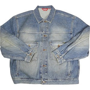 SUPREME シュプリーム 24AW Distressed Selvedge Trucker Jacket Washed Indigo 2ndデニムジャケット インディゴ Size 【XL】 【新古品・未使用品】 20803289