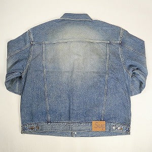 SUPREME シュプリーム 24AW Distressed Selvedge Trucker Jacket Washed Indigo 2ndデニムジャケット インディゴ Size 【XL】 【新古品・未使用品】 20803289