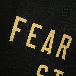 Fear of God フィアーオブゴッド ESSENTIALS Fleece Hoodie BLACK STATEロゴパーカー 黒 Size 【XS】 【新古品・未使用品】 20803311