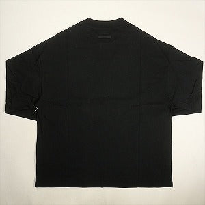 Fear of God フィアーオブゴッド ESSENTIALS Jersey Long Sleeve Tee BLACK ロンT 黒 Size 【S】 【新古品・未使用品】 20803316