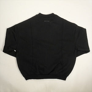 Fear of God フィアーオブゴッド ESSENTIALS Fleece Crewneck BLACK STATEロゴクルーネックスウェット 黒 Size 【S】 【新古品・未使用品】 20803319