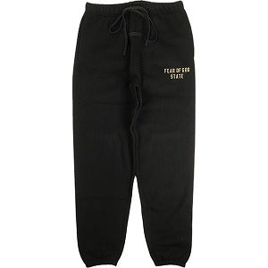 Fear of God フィアーオブゴッド ESSENTIALS Fleece Essential Sweatpant BLACK STATEロゴスウェットパンツ 黒 Size 【XS】 【新古品・未使用品】 20803322