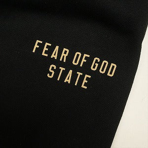 Fear of God フィアーオブゴッド ESSENTIALS Fleece Essential Sweatpant BLACK STATEロゴスウェットパンツ 黒 Size 【XS】 【新古品・未使用品】 20803322