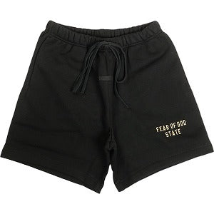 Fear of God フィアーオブゴッド ESSENTIALS Fleece Soccer Short BLACK STATEロゴスウェットショーツ 黒 Size 【XXS】 【新古品・未使用品】 20803326