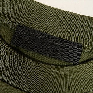 Fear of God フィアーオブゴッド ESSENTIALS Jersey Crewneck Tee MILITARY Tシャツ オリーブ Size 【M】 【新古品・未使用品】 20803331