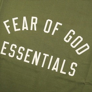 Fear of God フィアーオブゴッド ESSENTIALS Jersey Crewneck Tee MILITARY Tシャツ オリーブ Size 【M】 【新古品・未使用品】 20803331