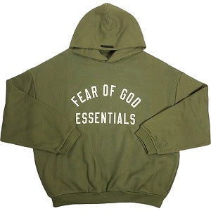 Fear of God フィアーオブゴッド ESSENTIALS Fleece Hoodie MILITARY パーカー オリーブ Size 【XS】 【新古品・未使用品】 20803333