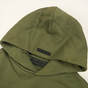 Fear of God フィアーオブゴッド ESSENTIALS Fleece Hoodie MILITARY パーカー オリーブ Size 【XS】 【新古品・未使用品】 20803333