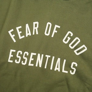 Fear of God フィアーオブゴッド ESSENTIALS Fleece Hoodie MILITARY パーカー オリーブ Size 【XS】 【新古品・未使用品】 20803333