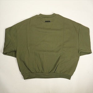 Fear of God フィアーオブゴッド ESSENTIALS Fleece Crewneck MILITARY クルーネックスウェット オリーブ Size 【XS】 【新古品・未使用品】 20803341