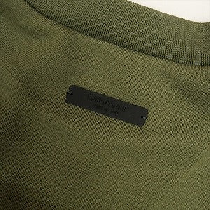 Fear of God フィアーオブゴッド ESSENTIALS Fleece Crewneck MILITARY クルーネックスウェット オリーブ Size 【XS】 【新古品・未使用品】 20803341