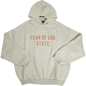 Fear of God フィアーオブゴッド ESSENTIALS Fleece Hoodie DARK HEATHER STATEロゴパーカー 灰 Size 【XS】 【新古品・未使用品】 20803375