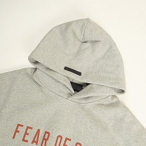 Fear of God フィアーオブゴッド ESSENTIALS Fleece Hoodie DARK HEATHER STATEロゴパーカー 灰 Size 【XS】 【新古品・未使用品】 20803375