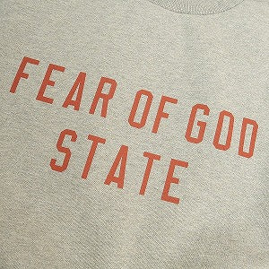 Fear of God フィアーオブゴッド ESSENTIALS Fleece Crewneck DARK HEATHER STATEロゴクルーネックスウェット 灰 Size 【XS】 【新古品・未使用品】 20803379