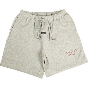 Fear of God フィアーオブゴッド ESSENTIALS Fleece Soccer Short DARK HEATHER STATEロゴスウェットショーツ 灰 Size 【XS】 【新古品・未使用品】 20803386